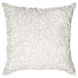 Large Outdoor Throw Pillow 20 in x 20 in - Atoll Mist