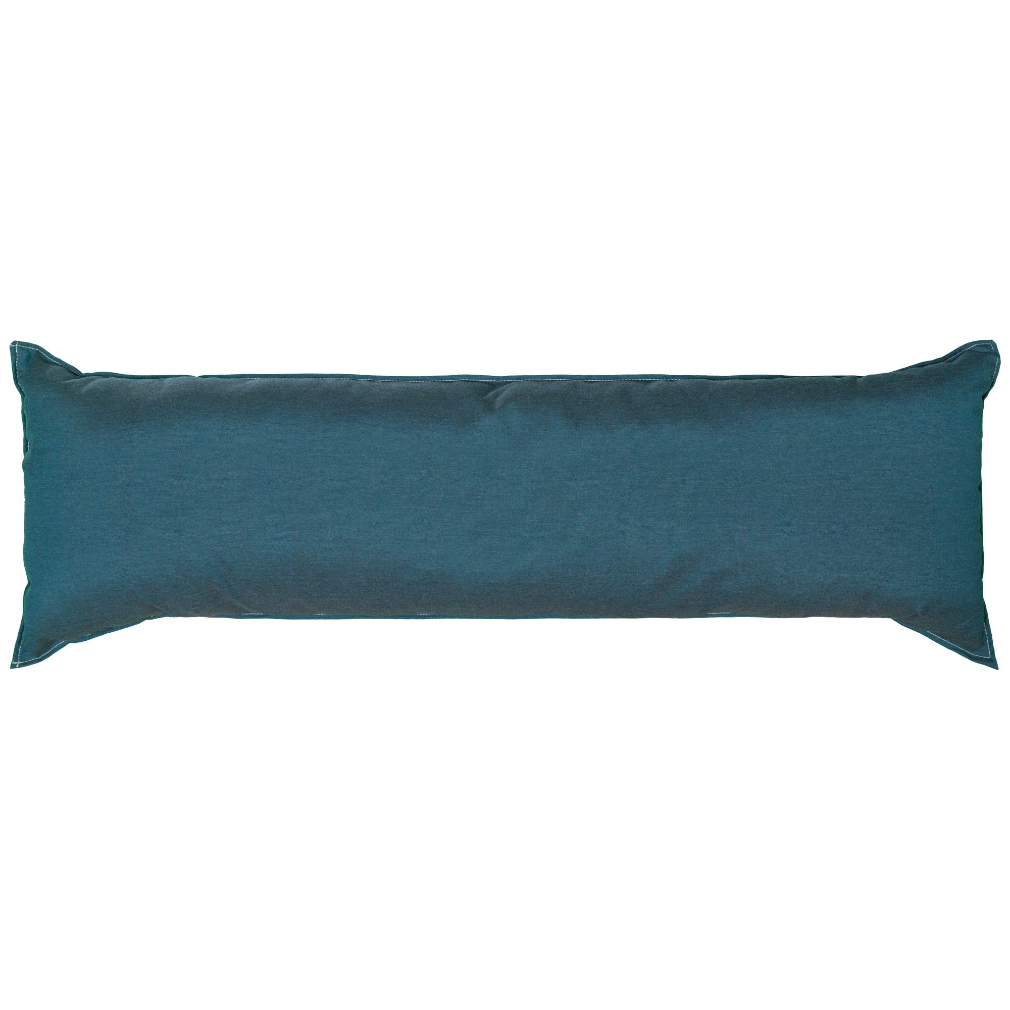 long blue pillow