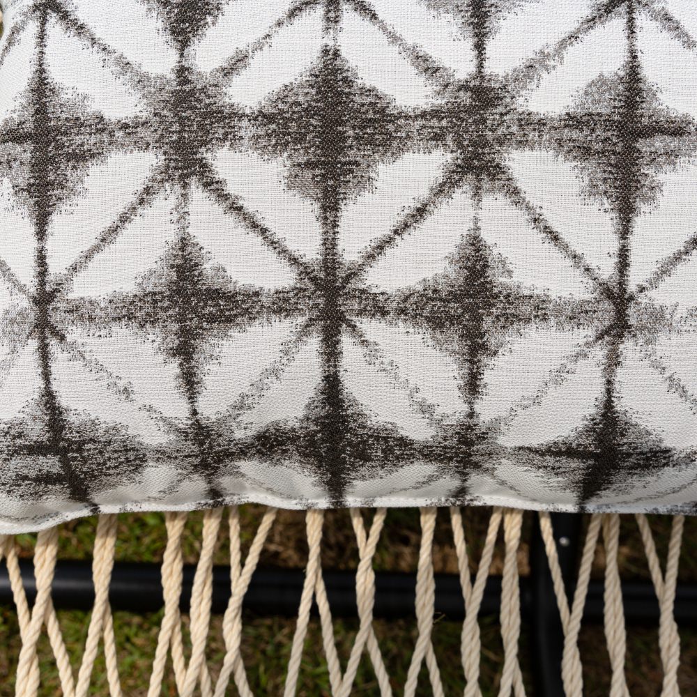 Long Sunbrella Hammock Pillow - Midori Stone