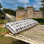 Long Sunbrella Hammock Pillow - Midori Stone