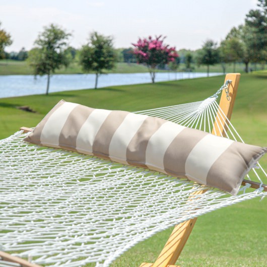 Long Plush Sunbrella® Hammock Pillow - Regency Sand