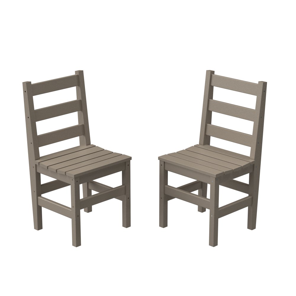 DURAWOOD® Poly Bistro Dining Chair Set