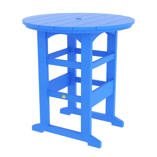 DURAWOOD® Poly Round Bar Height Table - 39.5 in.