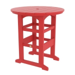 DURAWOOD® Poly Round Bar Height Table - 39.5 in.