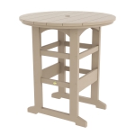 DURAWOOD® Poly Round Bar Height Table - 39.5 in.