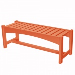 DURAWOOD® Poly Dining Bench - Orange