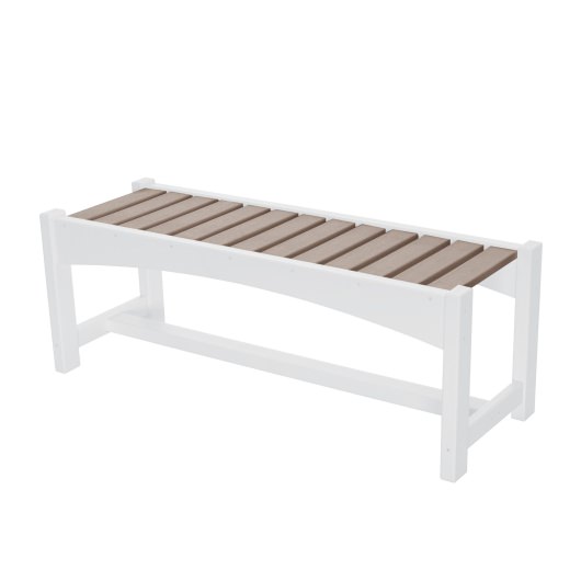 Black and Cedar Durawood Dining Bench | Pawleys Island Hammocks