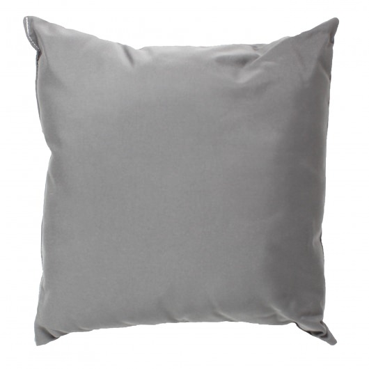 Charcoal Gray Sunbrella Outdoor Throw Pillow