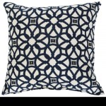 Sunbrella Throw Pillow Luxe Indigo