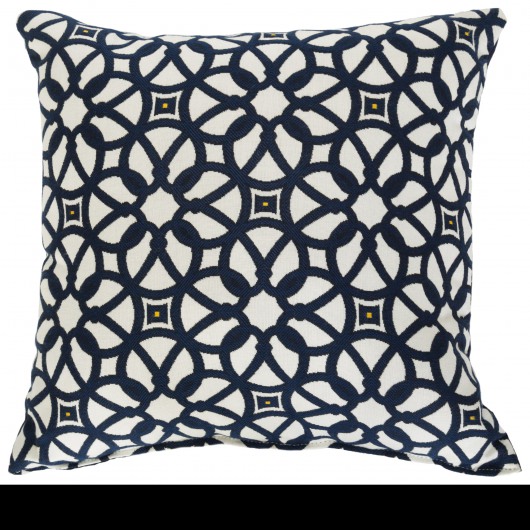 Sunbrella Throw Pillow Luxe Indigo