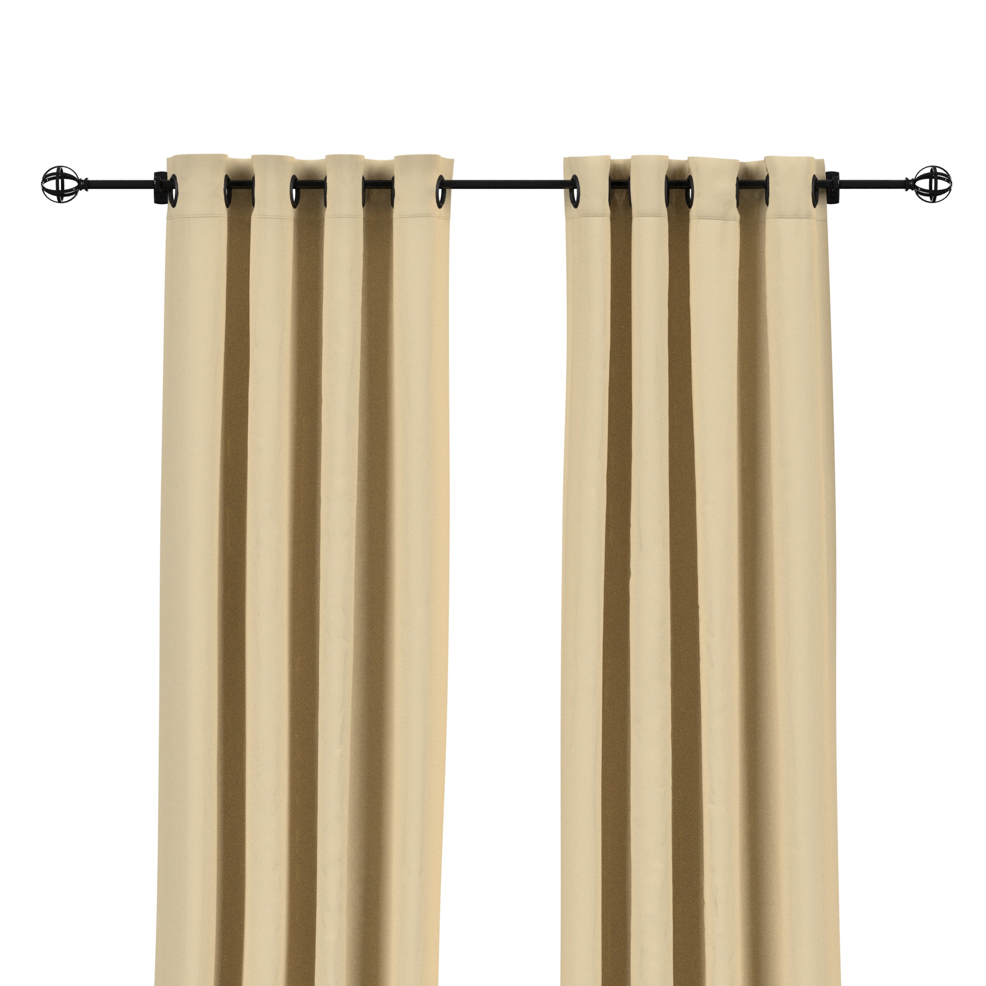 Curtain Grommets - Large Antique Gold