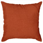 Outdoor Throw Pillow - Canvas Rust