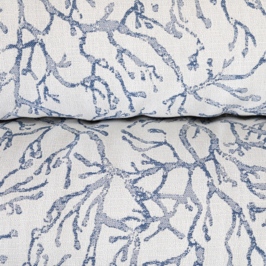 Curved Oak Double Deluxe Bella Dura Cushion Swing - Atoll Royalty