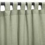 Sunbrella Cast Oasis Outdoor Curtain with Tabs