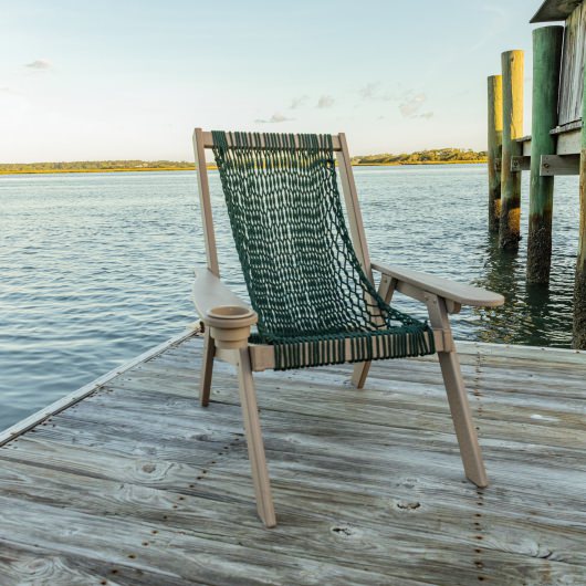 DURAWOOD® Poly Weatherwood Coastal DURACORD® Rope Chair