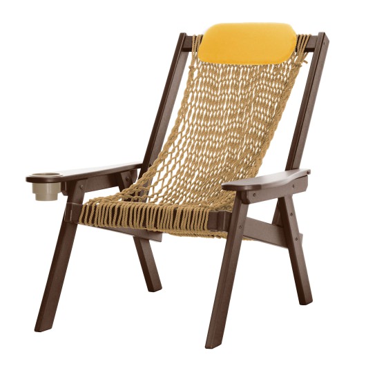 DURAWOOD® Chocolate Coastal DURACORD® Rope Chair