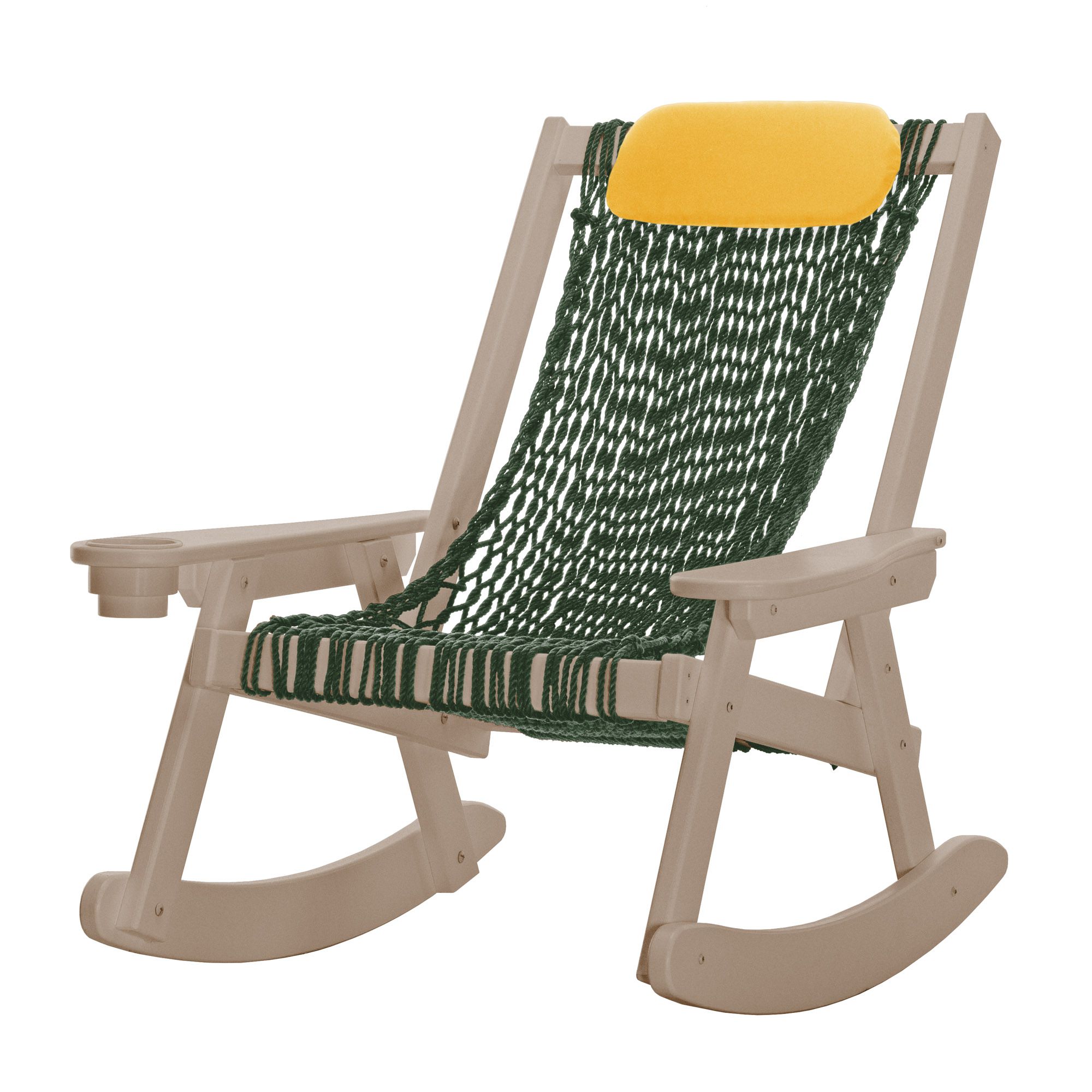 DURAWOOD® Cedar Coastal DURACORD® Rope Chair - Tan