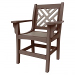 Chippendale Dining Chair With Arms