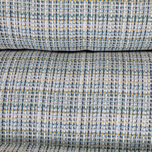 Curved Oak Double Deluxe Sunbrella Cushion Swing - Principle Lagoon