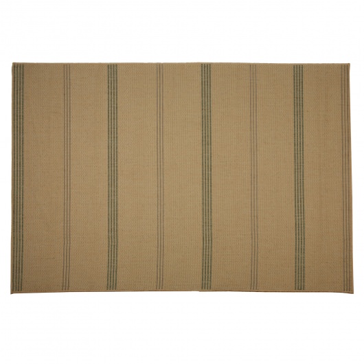 Inlet Stripe Natural - Pawleys Island Outdoor Rug 7'6 by 10'9