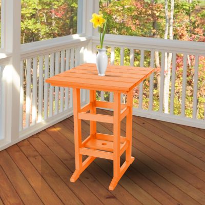 Orange Durawood Counter Height Table | Pawleys Island Hammocks