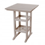 Square Counter Height Table - Weatherwood