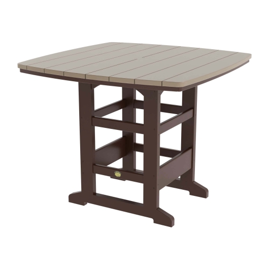 DURAWOOD® Poly Counter Height Table - 46 in. x 45 in.