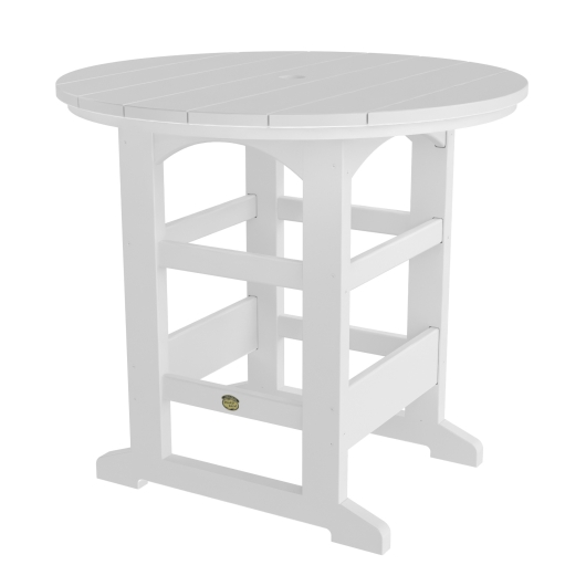 DURAWOOD® Poly Round Counter Height Table - 39.5 in.