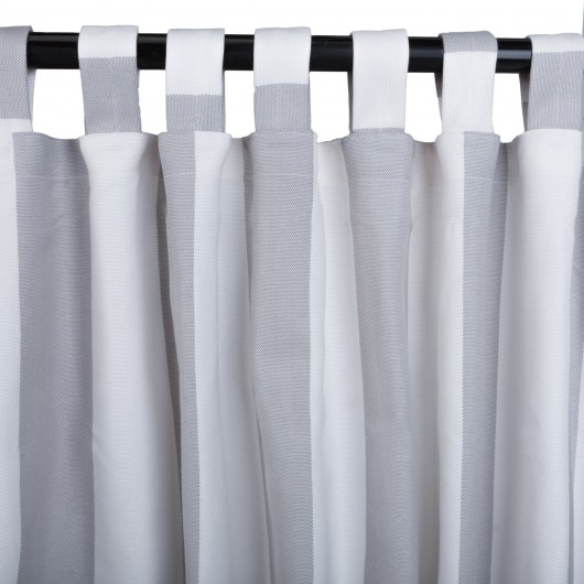 Sunbrella Solana Seagull Outdoor Curtain with Tabs