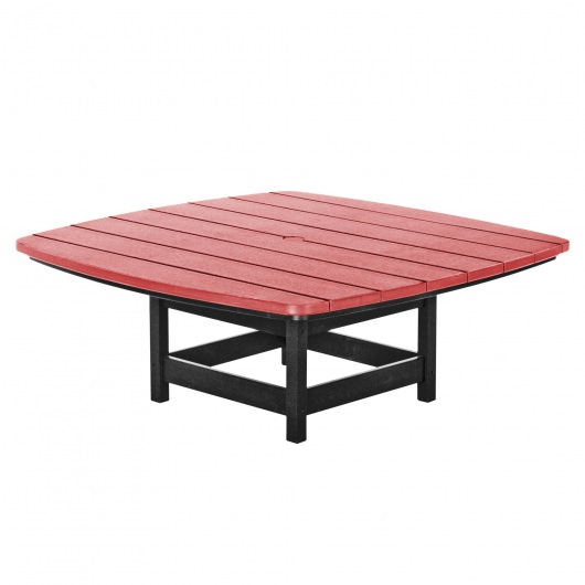 Black and Red Durawood Conversation Table