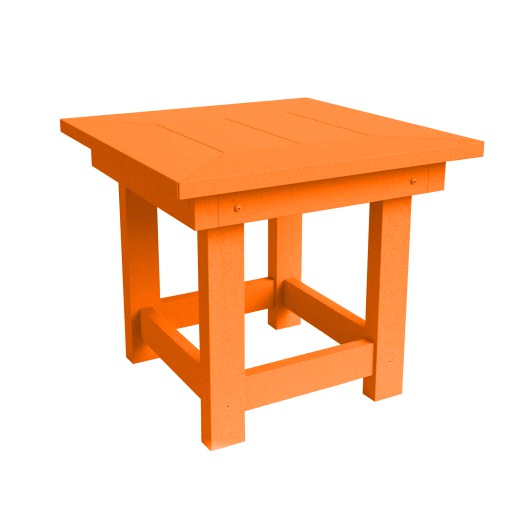 DURAWOOD® Poly Comfort Side Table- Orange