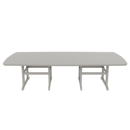 DURAWOOD® Poly Dining Table 44.5 in. x 120 in. - Gray