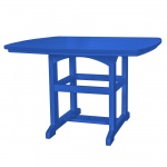 45 in x 45 in Dining Table - Blue