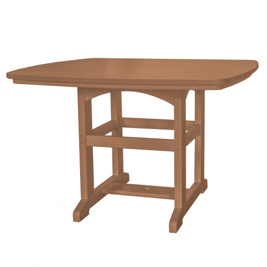 45 in x 45 in Dining Table - Cedar