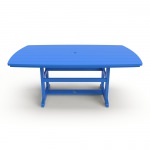 Dining Table - 46 in. x 72 in. - Navy