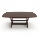 Dining Table - 46 in. x 72 in. - Chocolate
