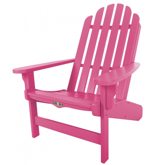 Essentials Pink Durawood Adirondack Chair