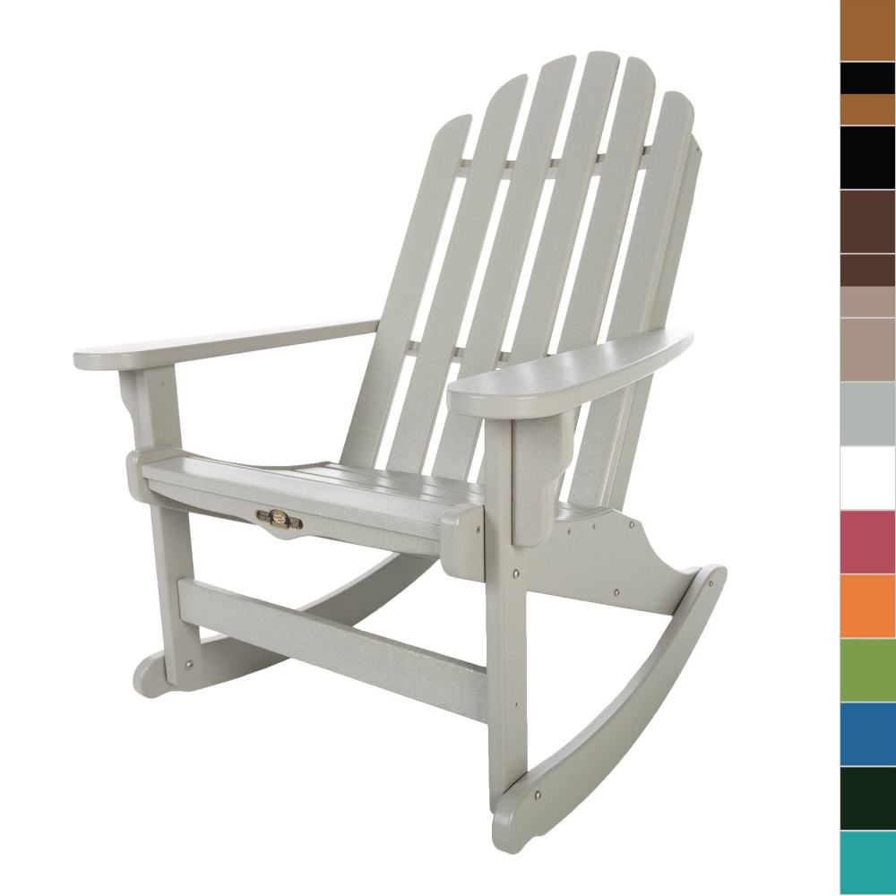 3 Piece Single Essentials Adirondack Rocker Set