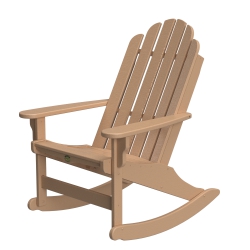 DURAWOOD® Poly Essentials Adirondack Rocker - Cedar