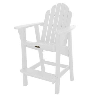 Essentials White Durawood Counter Height Dining Chair