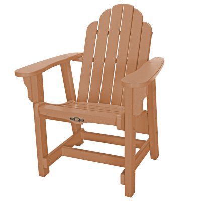 Essentials Durawood Conversation Chair - Cedar