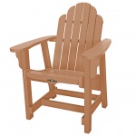 DURAWOOD® Essentials Conversation Chair - Cedar