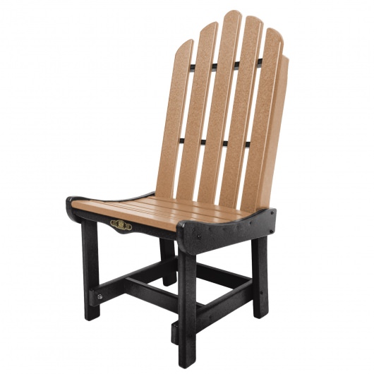 DURAWOOD® Essentials Dining Chair - Black and Cedar