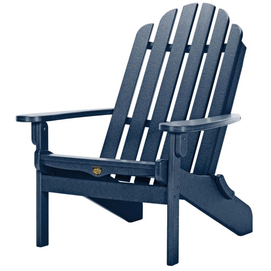 DURAWOOD® Essentials Folding Adirondack Chair - Navy