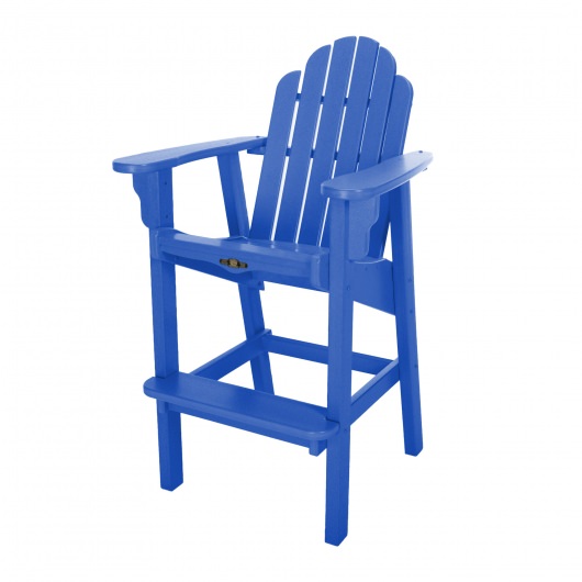 DURAWOOD® Essentials Blue Bar Height Dining Chair