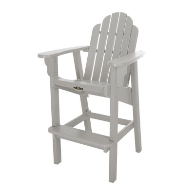Essentials Gray Durawood Bar Height Dining Chair