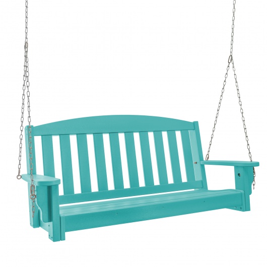 DURAWOOD® Porch Swing - Turquoise