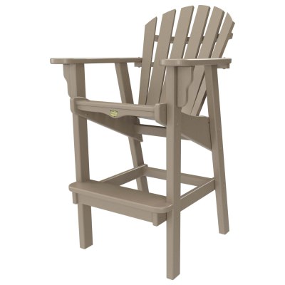 DURAWOOD® Poly Crescent Bar Height Chair