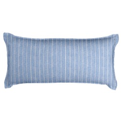 Harborview Chambray Lumbar Pillow 20 in x 12 in