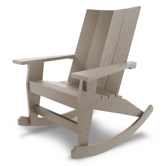 Refined Adirondack Chair - Weatherwood | HHAR1WW | Pawleys Island Hammocks